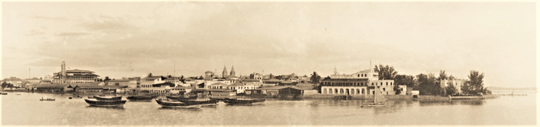 Antique photo Zanzibar  
