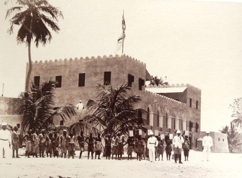 Antique photo Kivinje Zanzibar