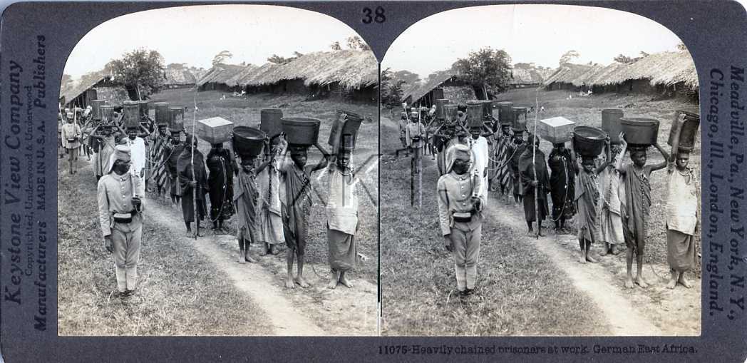 German Forced labour  East Africa