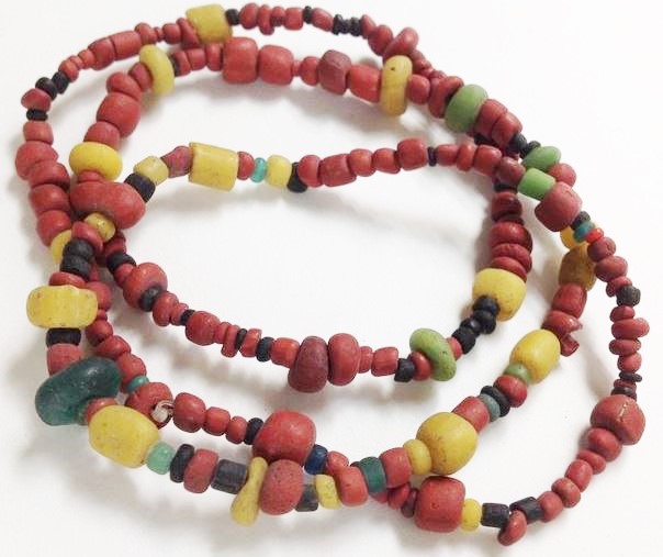 Antique glass beads Zanzibar
