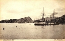 Six antique  postcards of Muscat harbour 