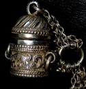 Antique Omani silver Female silver KOHL POT