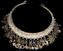 Omani silver necklace named Tok. 