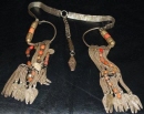 Halka Earring. Including coral beads. 