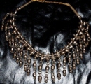 Antique Omani silver necklace from Dhofari  Named Malketeh 