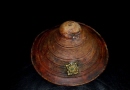 Antique Omani Buckler (Shield) made of rhino hide, small size for a boy!