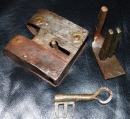Antique Omani steel/iron lock
